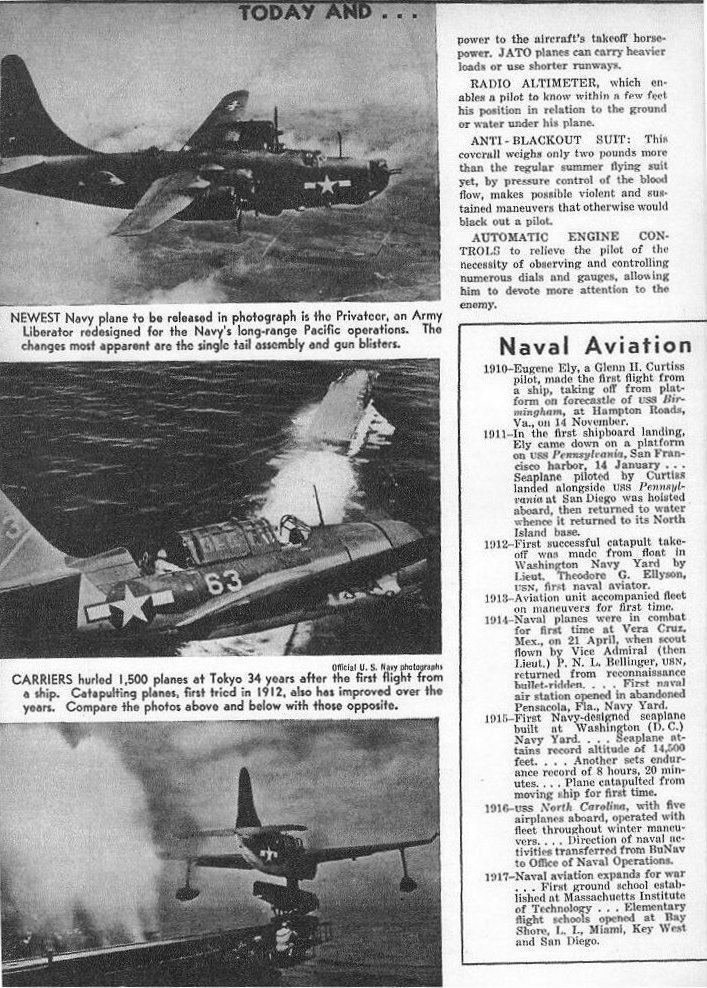 Behind Our Sky Fleets — All Hands March 1945, p. 32