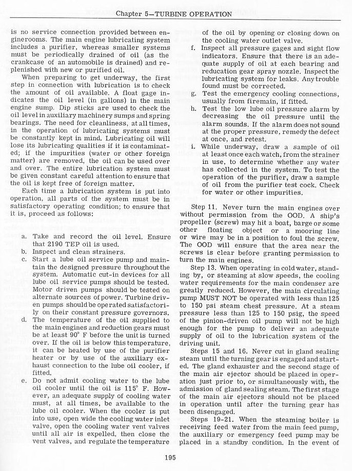 service generator turbine