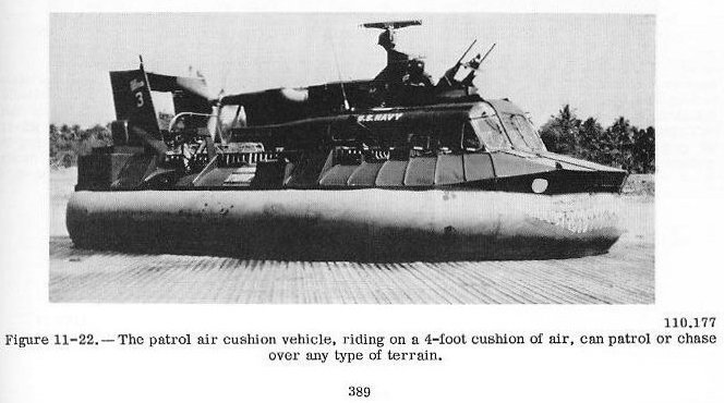 Patrol air cushion vehicle PACV, figure 11-22