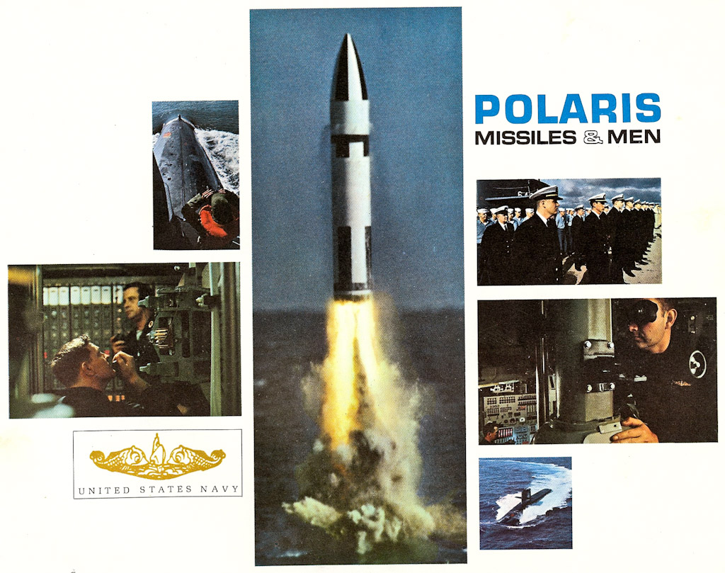Polaris Missiles and Men brochure — p. 1