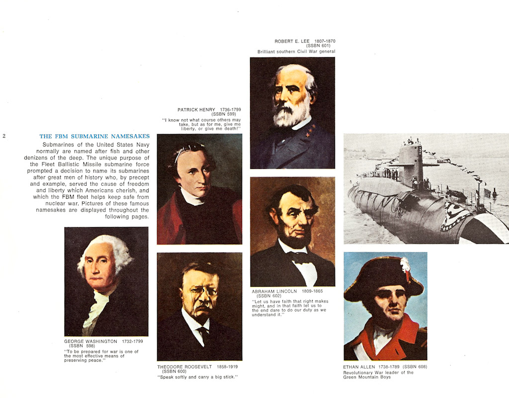 Polaris Missiles and Men brochure — p. 4