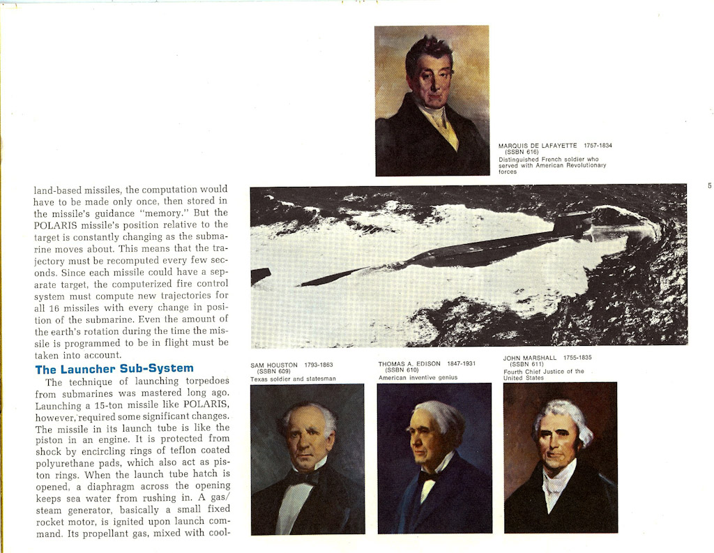 Polaris Missiles and Men brochure — p. 7