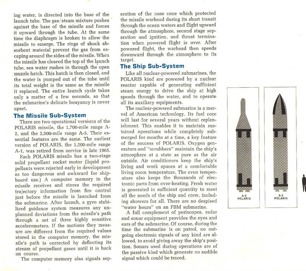 Polaris Missiles and Men brochure — p. 9
