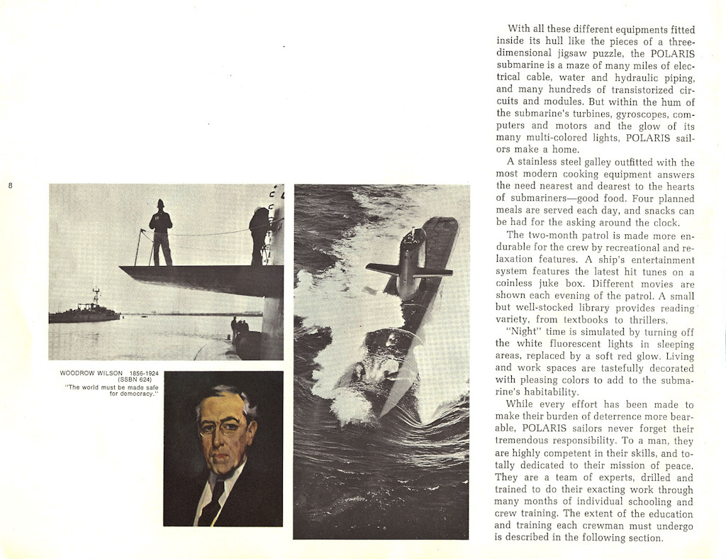 Polaris Missiles and Men brochure — p. 10