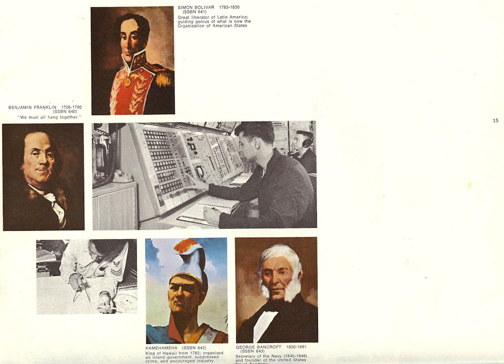 Polaris Missiles and Men brochure — p. 17