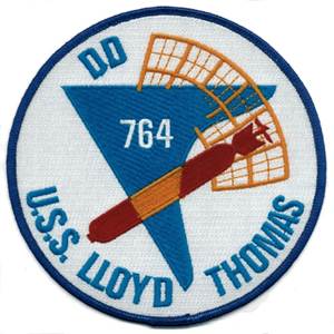 USS Lloyd Thomas DD-764 patch