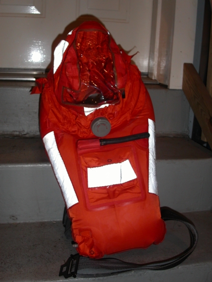 Steinke Hood inflatable escape life jacket