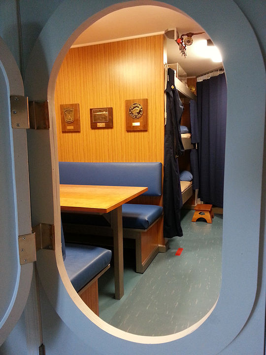 Finished - water tight door