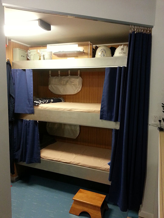 Finished - bunk space