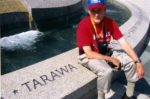Honor Flight WWII Monument Washington DC