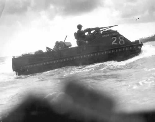 LVT amphibious tractor