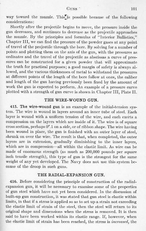 Naval Ordnance 1937, Chapter IV: Guns — p. 101