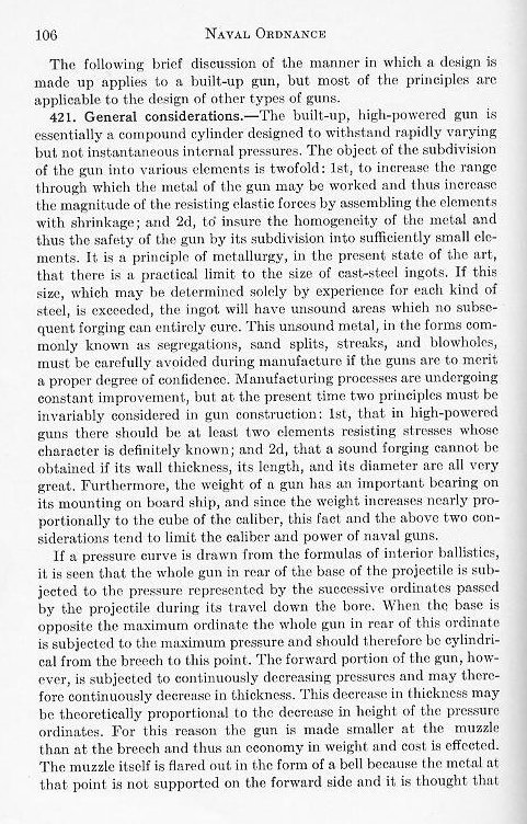 Naval Ordnance 1937, Chapter IV: Guns — p. 106