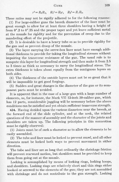 Naval Ordnance 1937, Chapter IV: Guns — p. 109