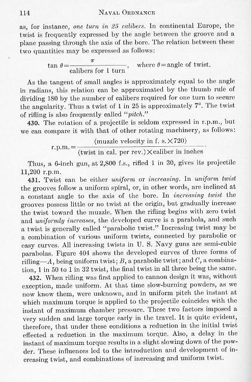 Naval Ordnance 1937, Chapter IV: Guns — p. 114
