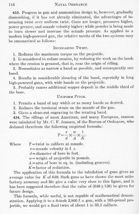 Naval Ordnance 1937, Chapter IV: Guns — p. 116