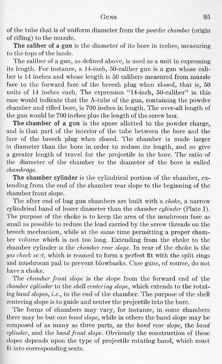 Naval Ordnance 1937, Chapter IV: Guns — p. 95