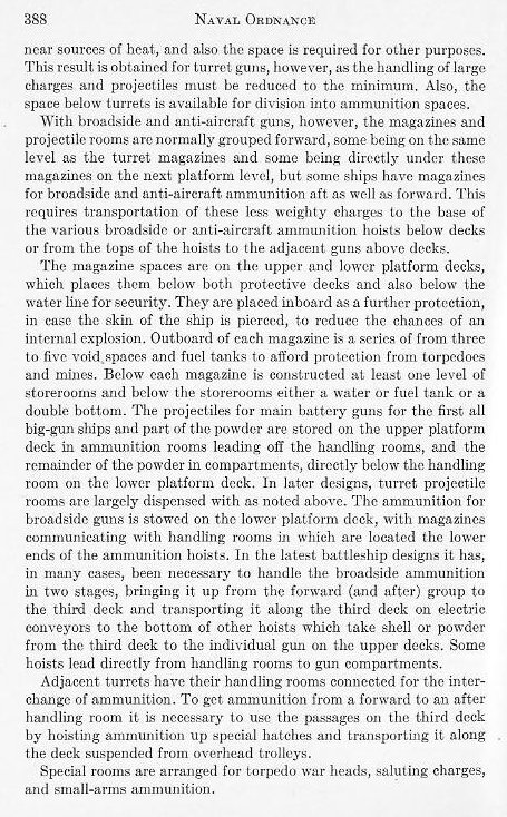 Naval Ordnance 1937, Chapter XIV: Ammunition — p. 388