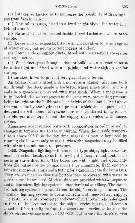 Naval Ordnance 1937, Chapter XIV: Ammunition — p. 393
