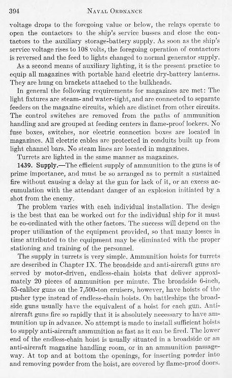 Naval Ordnance 1937, Chapter XIV: Ammunition — p. 394