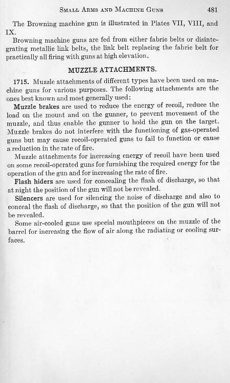 Naval Ordnance 1937, Chapter XVII: Small Arms — p. 481